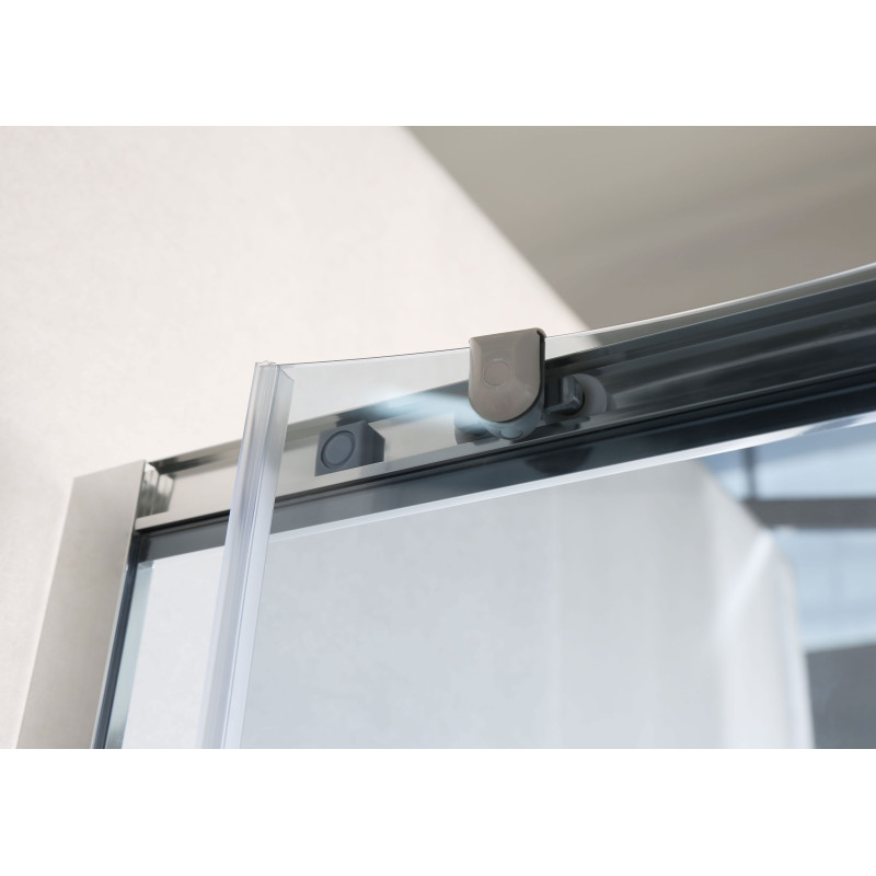 EGER MAGRIT Душова кабіна 90*90*200см, на глибокому піддоні, профіль хром, скло тоноване 4мм, 
(MAGRIT Душевая кабина 90*90*200см, на глубоком поддоне, профиль хром, стекло тонированное 4мм, ) (599-587)