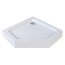 EGER STEFANI поддон 90*90*15см пятиугольный, акриловый, (599-535/2)