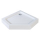 EGER STEFANI поддон 90*90*15см пятиугольный, акриловый, (599-535/2)