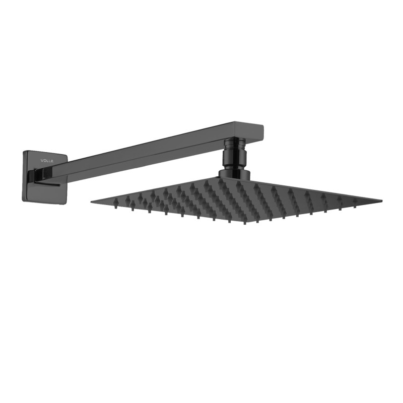 VOLLE CASCADA R85 душ верхний , 250*250мм, кронштейн, SS, серый пистолет, (1586.180105)