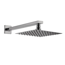 VOLLE CASCADA R85 душ верхний, 250*250мм, кронштейн, SS, никелированное шероховатое, (1586.180102)