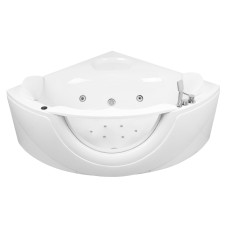 VOLLE Ванна 150*150*63см угловая, гидро-аэромассажная, (12-88-103A)