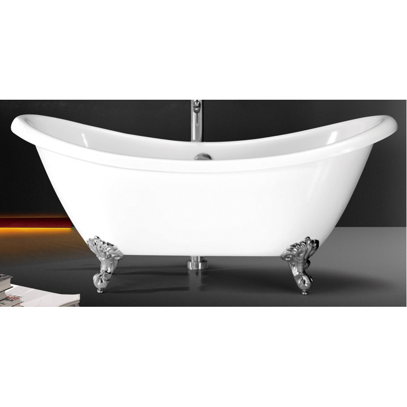 VOLLE Ванна 175*75*78см, отдельно стоящая, на декоративных ножках, (12-22-314)