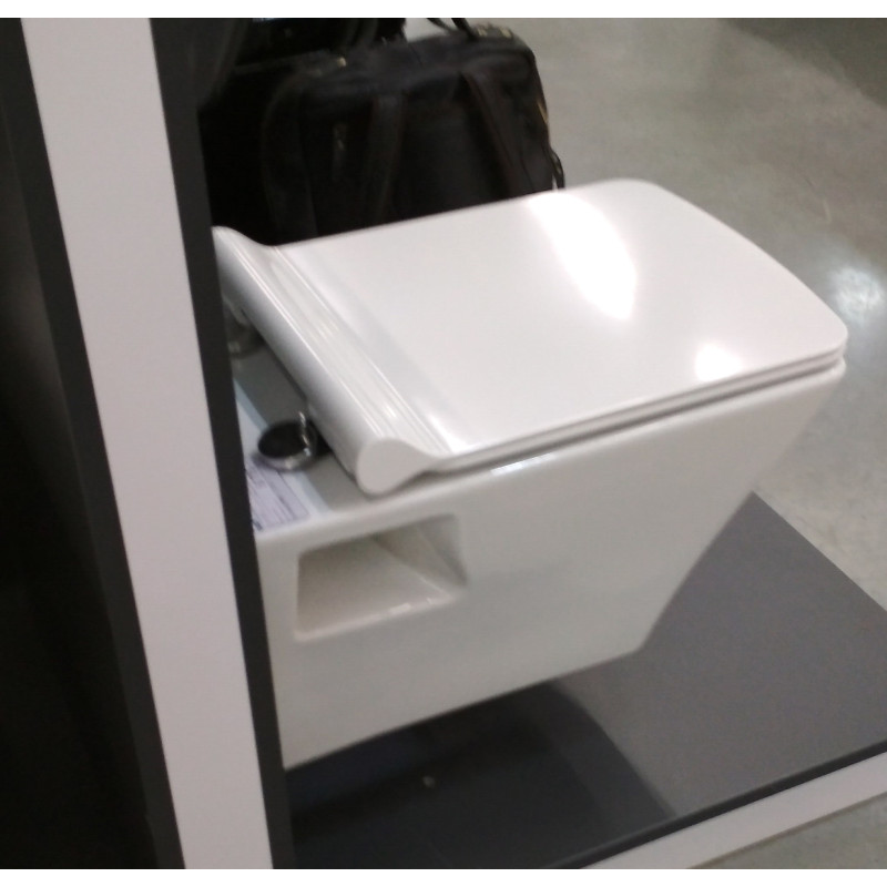 VOLLE TEO унитаз 53*35,5*40см подвесной в комплекте с сиденьем slow-closing, (13-88-422)