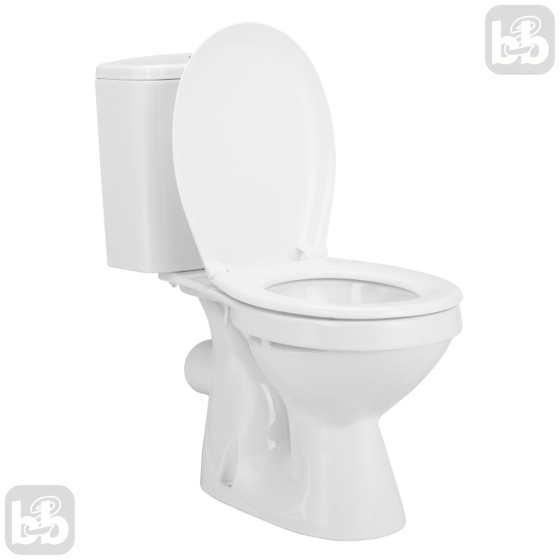 VOLLE MARO компакт підлоговий 68,5*35,5*75,5см гор. випуск, нижній підвід, бачок 6л, сидіння м`яке, (13-52-334)