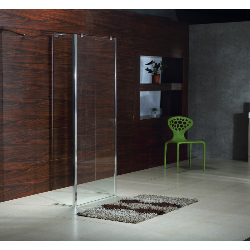 VOLLE Стінка Walk-In 90*190см, загартоване прозоре скло 8мм, (18-08-90)