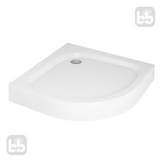 VOLLE FIESTA піддон 90*90*15см дрібний, напівкруглий, (10-22-157tray)