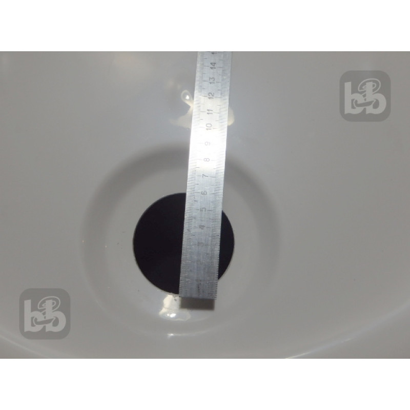 VOLLE FIESTA піддон 90*90*15см дрібний, напівкруглий, (10-22-157tray)