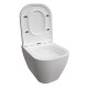VOLLE ORLANDO Rimless унітаз 51*36*40см підвісний, сидіння тверде Slim slow-closing, (13-35-373)