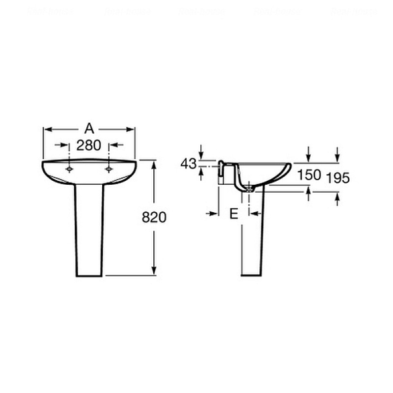 ROCA ВІКТОРІЯ п`єдестал, (A331300001)