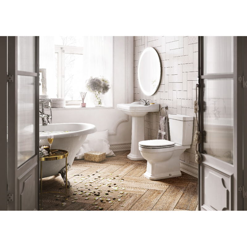 ROCA CARMEN бачок комбінованого унітазу, 4,5/3 л, під`єднання води знизу, розмір 670х370 мм, (A3410A1000)