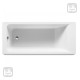 ROCA EASY ванна 150*70см, акрилова, прямокутна, з нiжками, об`єм 161л, (A248196000)