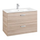 ROCA VICTORIA BASIC тумба з умивальником 80см, колiр береза, (A855852422)