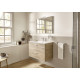 ROCA VICTORIA BASIC тумба з умивальником 80см, колiр береза, (A855852422)