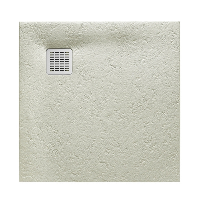 ROCA TERRAN поддон 90*90см ультраплоский, из искусственного камня Stonex, в комплекте с трапом и сифоном, цвет цемент, (AP0338438401300)