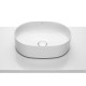 ROCA INSPIRA Round раковина 500*370*140мм, кругла, накладна, без отв. пiд змiшувач, без переливу, (A327520000)