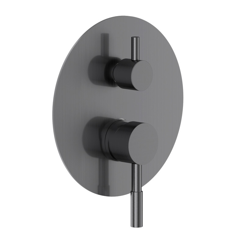 VOLLE CRUZE змішувач для ванни прихованого монтажу, pistola gris, (1547.030206)