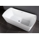 VOLLE Ванна 180*85*61см, отдельностоящая, с сифоном, (12-22-804)