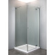 VOLLE BENITA Right душ кабіна квадратна 90*90*195 см, піддон (PUF) 5 см (з сифоном), розпашна, профіль хром, скло прозоре, (10-22-905R(5 коробок))