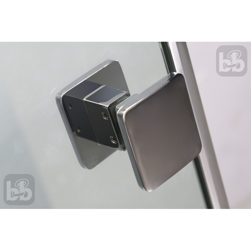VOLLE BENITA Right душова кабіна 90*90*190см, квадратна (скло + двері), розпашна, хром, прозоре, (10-22-905Rglass)