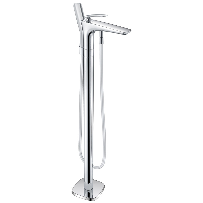 VOLLE Змішувач для ванни окремостоячий, хром, (12-33-101)
