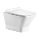 VOLLE LEON Rimless унітаз 51*36*35см підвісний, сидіння Slim slow-closing, (13-11-160)