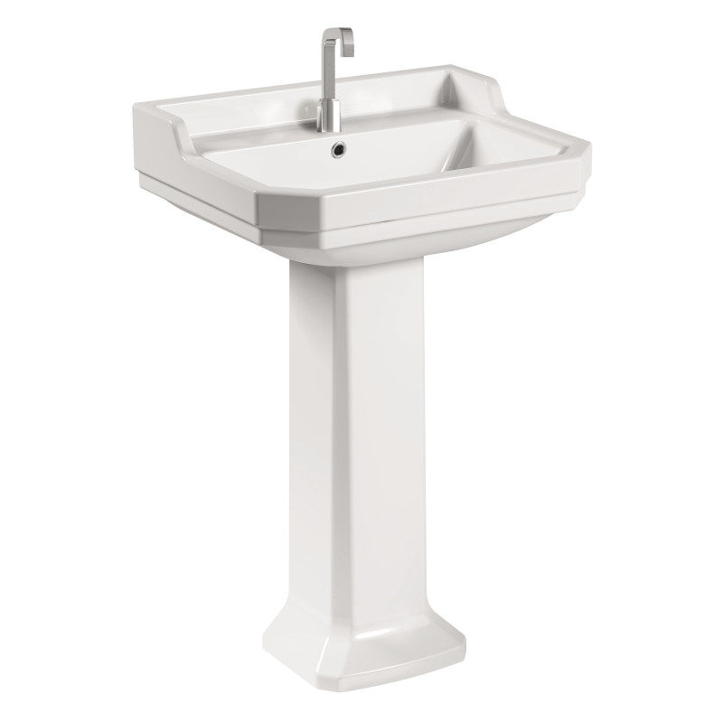 VOLLE DON GRANDES умивальник 58*46,5*90см з п`єдесталом, (13-13-133)