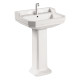 VOLLE DON GRANDES умивальник 58*46,5*90см з п`єдесталом, (13-13-133)