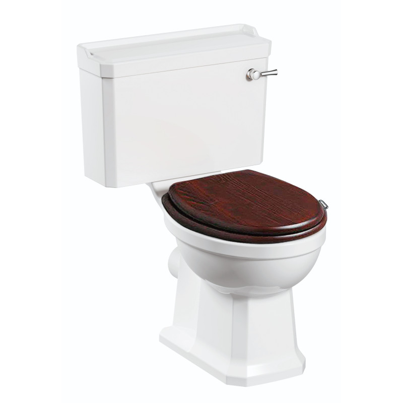 VOLLE DON GRANDES компакт підлоговий 69*37*80cм гор. випуск, бачок 4/6л, сидіння тверде slow-closing, колір Wenge, (13-13-132)