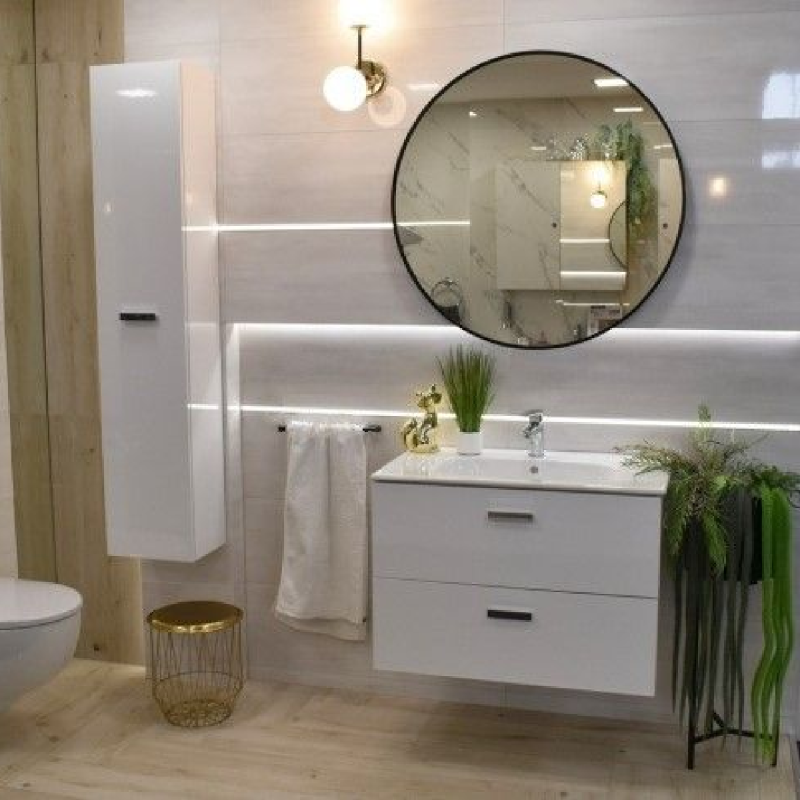 ROCA ВІКТОРІЯ шафка з умивальником 70см, білий, (A855853806)