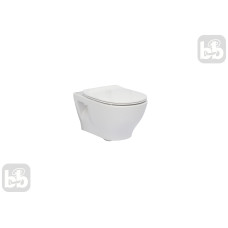 ROCA LASO Rimless унітаз підвісний, с сидінням Slim, с системою плавного опускання, (A34H0NB000)