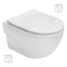 ROCA TERAS Rimless унітаз підвісний, с сидінням Slim, с системою плавного опускання, (A34H24B000)