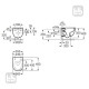 ROCA TERAS Rimless унітаз підвісний, с сидінням Slim, с системою плавного опускання, (A34H24B000)