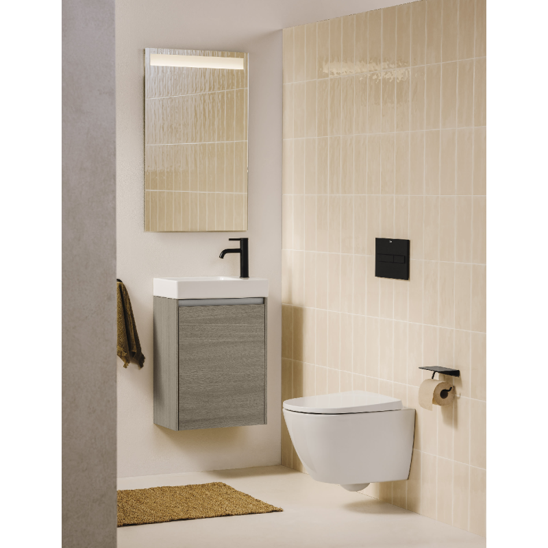 ROCA ONA Rimless унітаз підвісний 48см, CPT, з сидінням, slow-closing, (A34H689000)