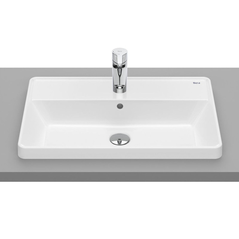 ROCA GAP умивальник 60*39см, вбуд., прямокутний, з отвором пiд змiшувач, (A3270YA000)