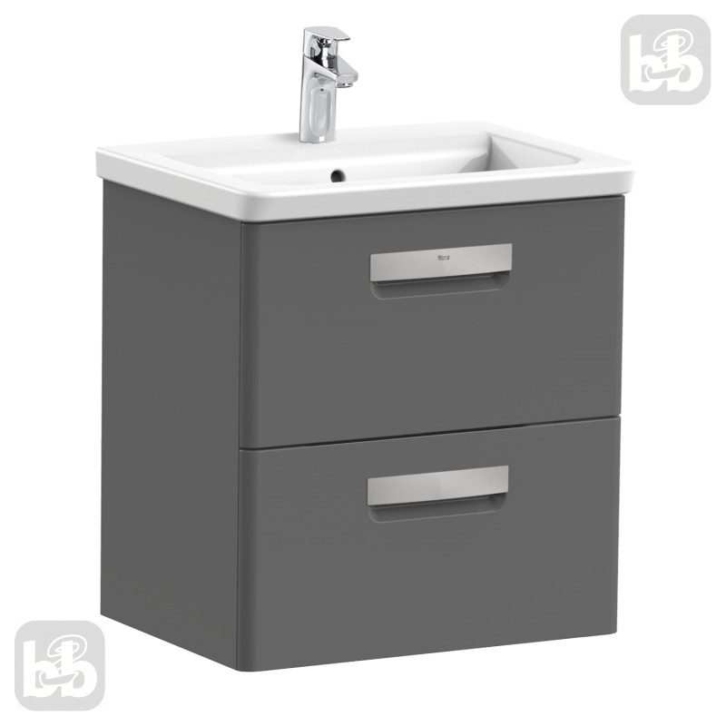 ROCA Тумба з умивальником GAP A855997153, сірий, (A855997153)