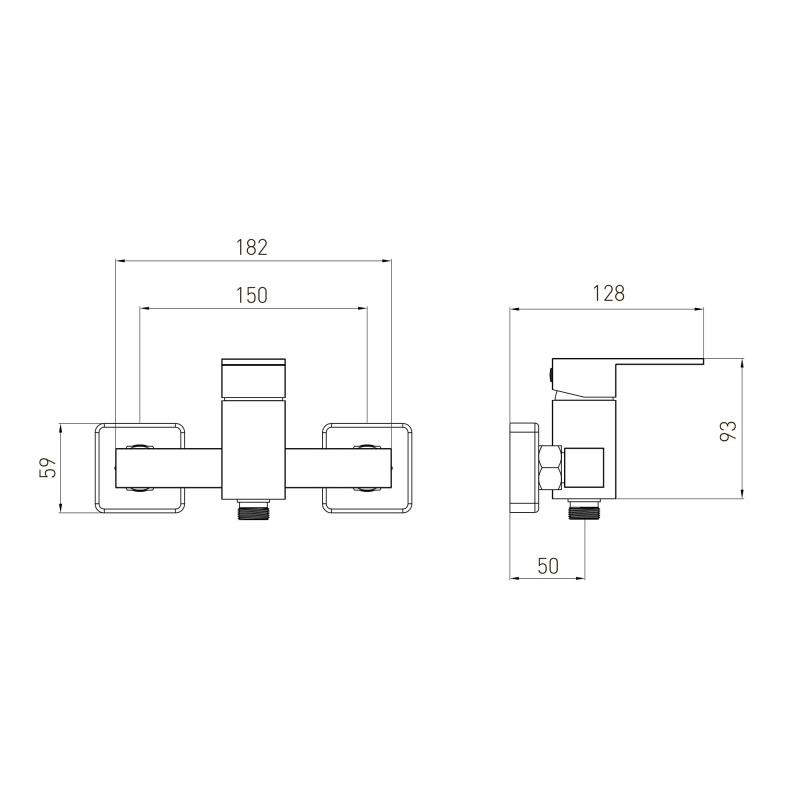 VOLLE PARDO змішувач для душа, pistola gris, (1548.100106)