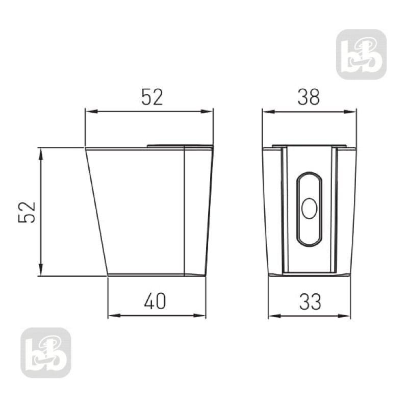 VOLLE CASCADA S05 держатель настенный лейки, ABS, cromo, (16200001)