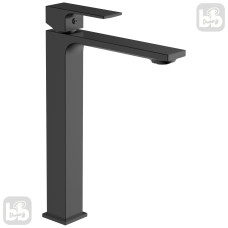 VOLLE DE LA NOCHE змішувач для умивальника високий, 26 мм, (10-40-1200-black)