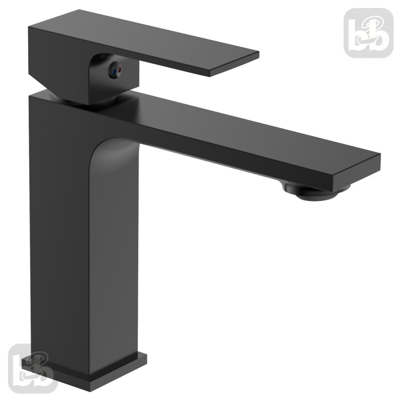 VOLLE DE LA NOCHE змішувач для умивальника, 26 мм, (10-40-1100-black)