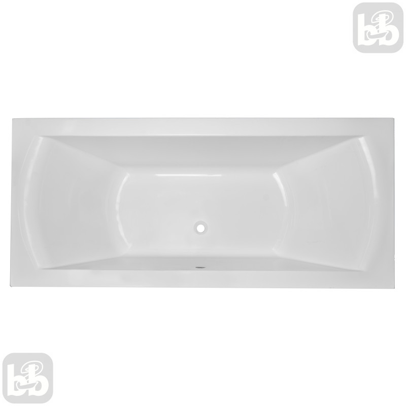 VOLLE Ванна TEO 1700*800*500 мм без ножек, из акрила 6мм, (TS-1780500)