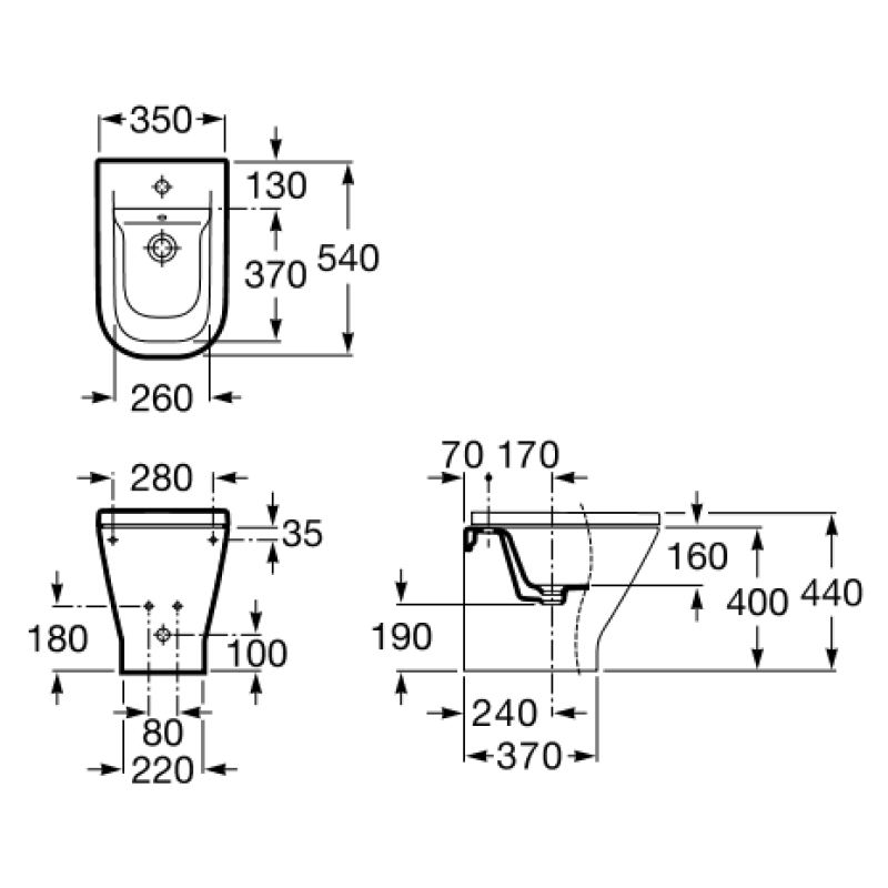 ROCA Gap биде, (A357477000)
