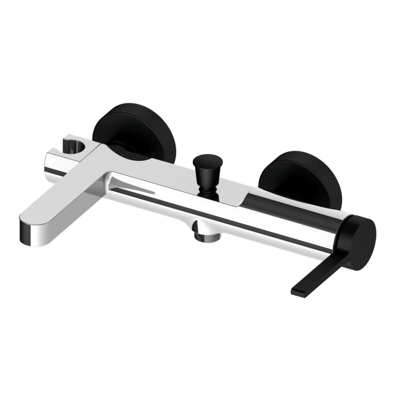 VOLLE MORA змішувач для ванни, 35 мм, cromo+de la noche, (1537.030125)