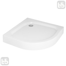 VOLLE DIOS піддон мілкий напівкруглий 90 * 90 * 15 см, (10-13-015tray)