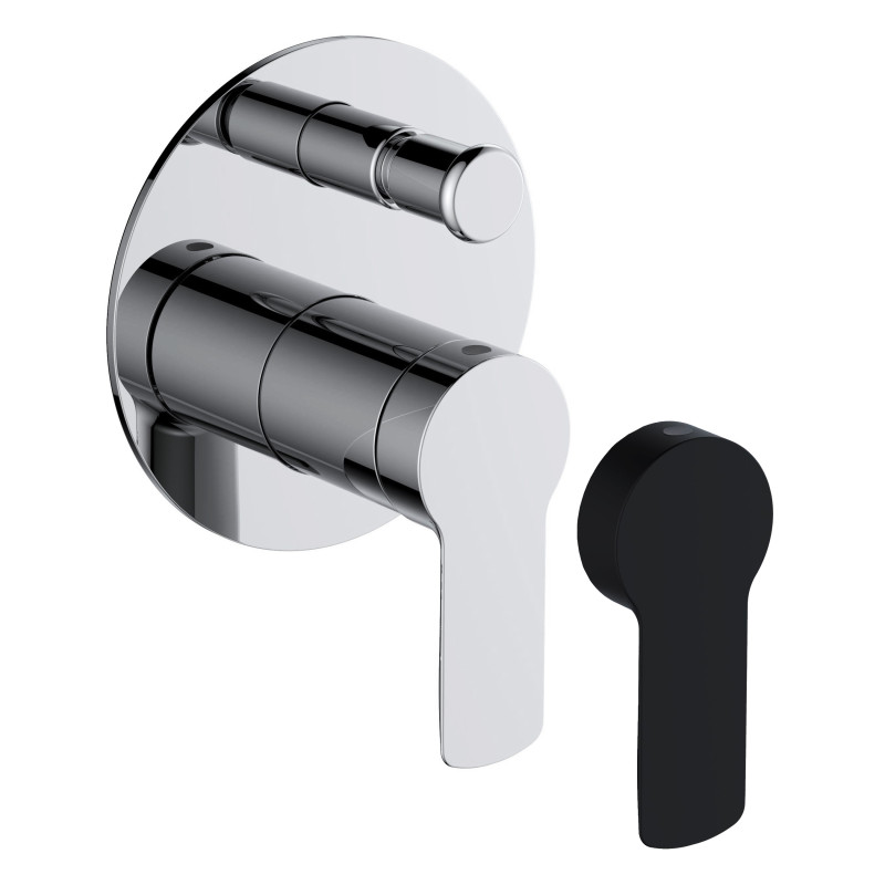 VOLLE LIBRA змішувач для ванни прихованого монтажу, cromo, (1521.030201)