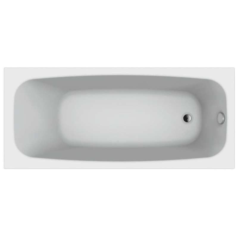 VOLLE ORLANDO ванна 170*75*40см без ніжок, акрил 5мм, (TS-1773540)
