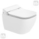 VOLLE ORLANDO Rimless унітаз підвісний 52*36*40см у комплекті з сидінням з функцією біде, електронне керування, (1325.001057)