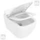 VOLLE ORLANDO Rimless унітаз підвісний 52*36*40см у комплекті з сидінням з функцією біде, електронне керування, (1325.001057)