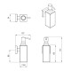 VOLLE CUADRO дозатор для рідкого мила металевий, cromo, (2536.230201)