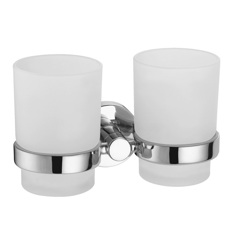 VOLLE RONDA склянка подвійна, cromo, (2535.220201)